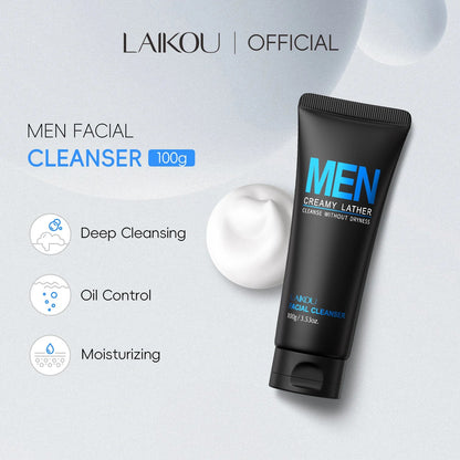 LAIKOU Men Hydrating Facial Cleanser | 100g