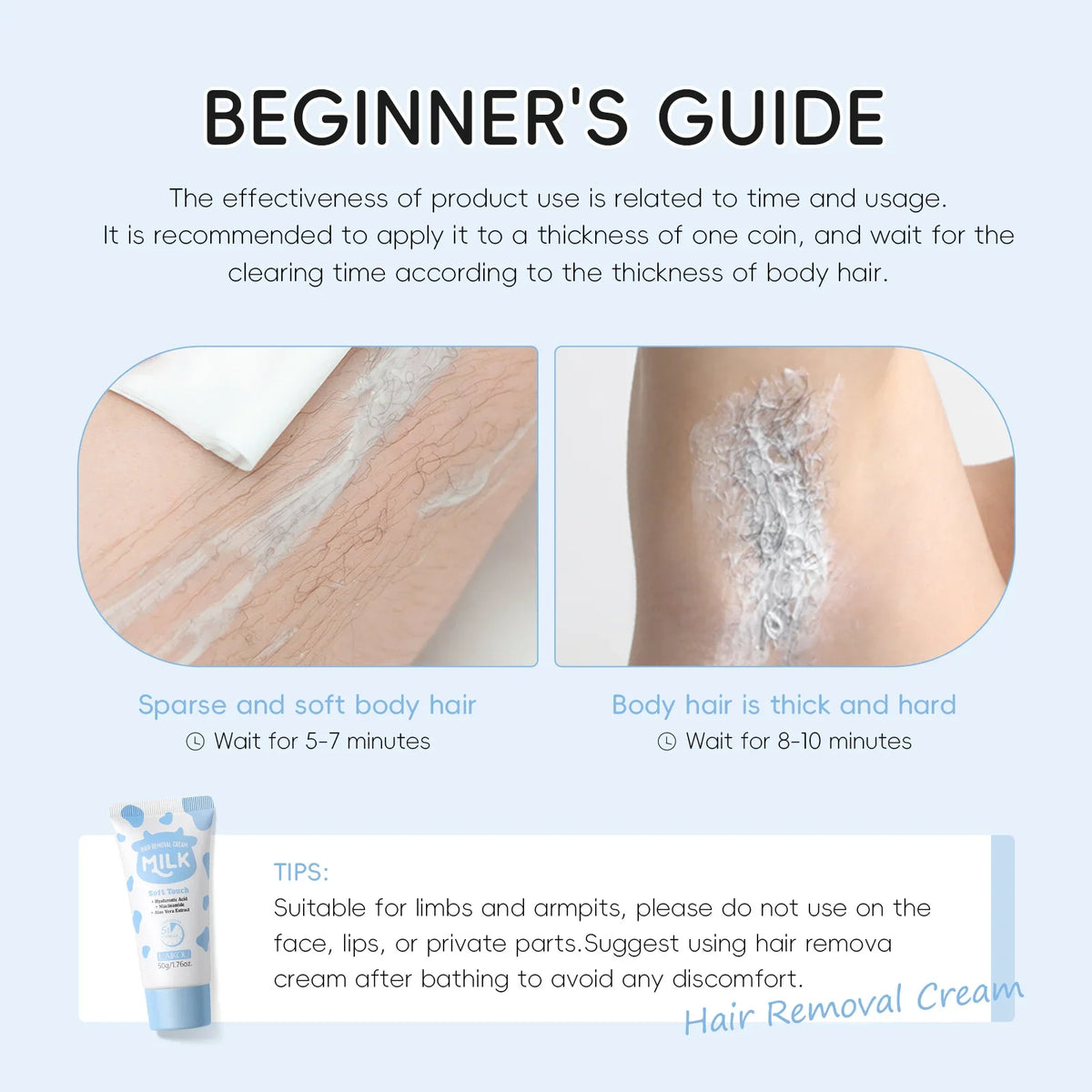 LAIKOU Milk Hair Removal Cream | 50g