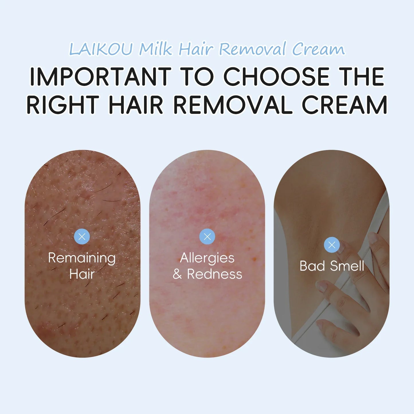 LAIKOU Milk Hair Removal Cream | 50g
