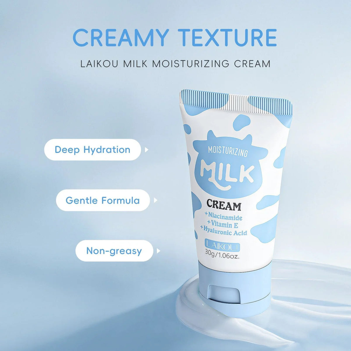 LAIKOU Milk Moisturizing Cream | 30g