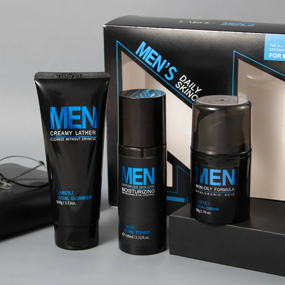 LAIKOU Men's Daily 3Pcs Skincare Set (FREE DELIVERY)