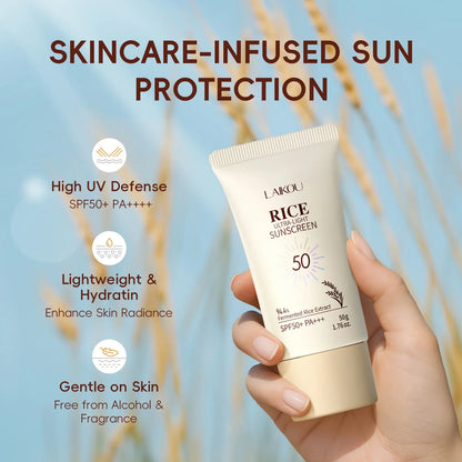LAIKOU Rice Ultra-Light Sunscreen | 50g
