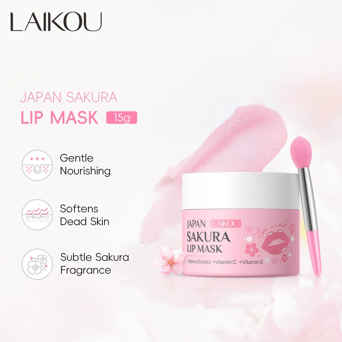 LAIKOU Japan Sakura Lip Mask | 15g