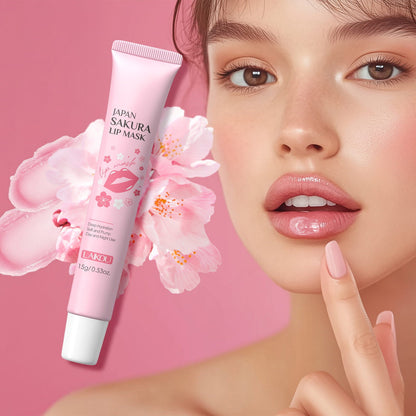 LAIKOU Japan Sakura Soft Tube Lip Mask | 15g