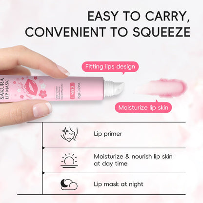 LAIKOU Japan Sakura Soft Tube Lip Mask | 15g