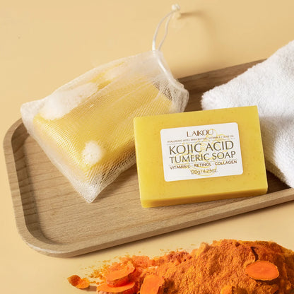 LAIKOU Kojic Acid Turmeric Soap | 120g