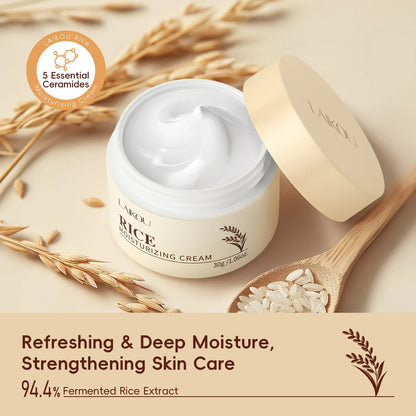 LAIKOU Rice Moisturizing Cream | 30g