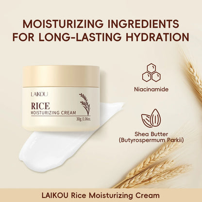 LAIKOU Rice Moisturizing Cream | 30g