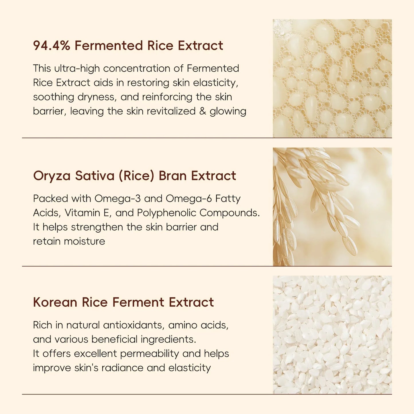 LAIKOU Rice 5Pcs Skincare Set (FREE DELIVERY)