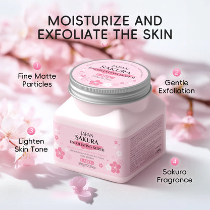 LAIKOU Japan Sakura Exfoliating Scrub | 350g
