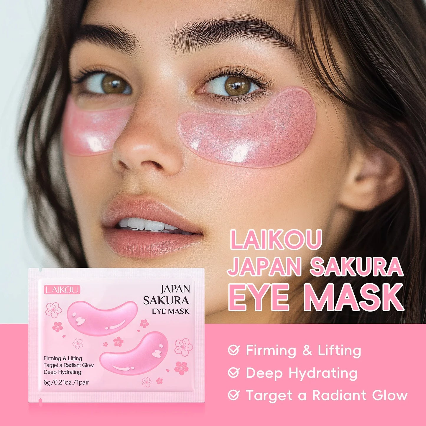 LAIKOU Japan Sakura Eye Mask | 6g