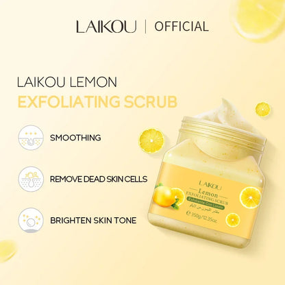 LAIKOU Lemon Exfoliating Scrub | 350g (FREE DELIVERY)