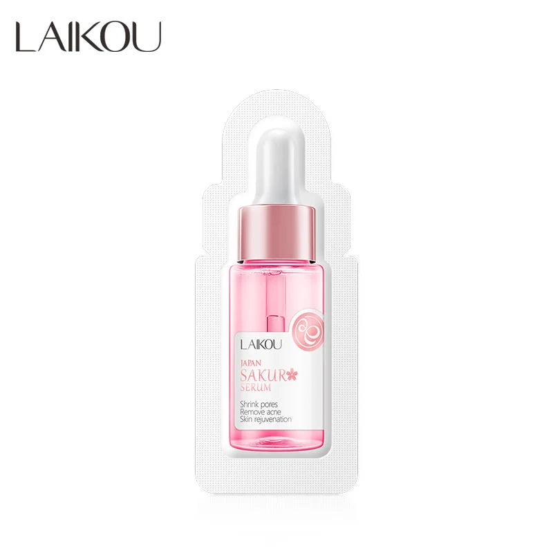 LAIKOU Skin Care Facial Whitening Sakura Face Serum | 1ML (PACK OF 5)