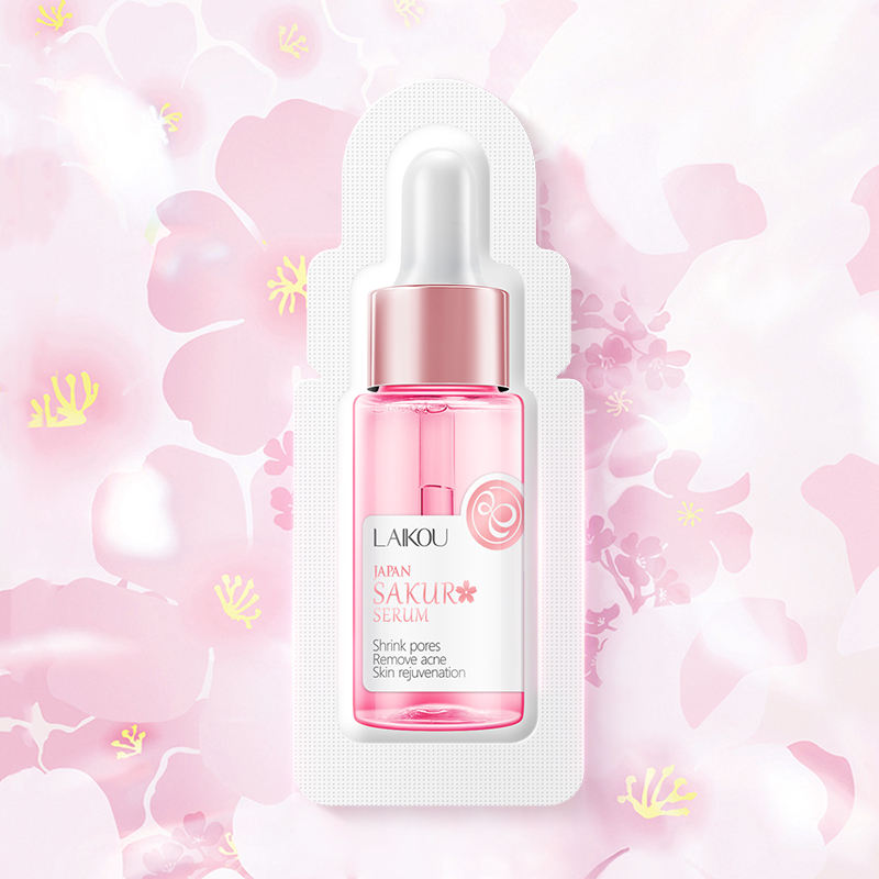LAIKOU Skin Care Facial Whitening Sakura Face Serum - 1ml