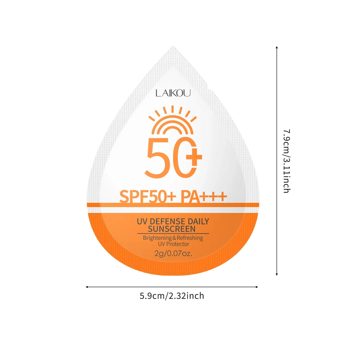 LAIKOU Whitening Sunscreen | 2g (PACK OF 5)