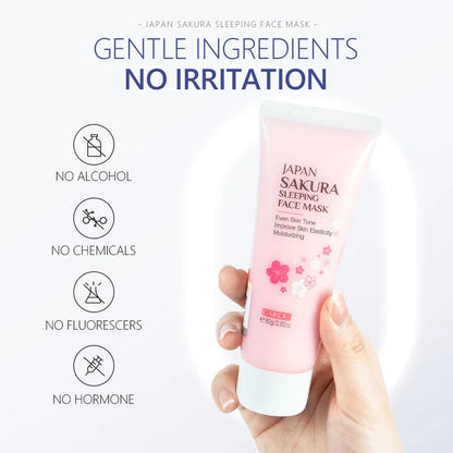 LAIKOU Japan Sakura Facial Sleeping Mask | 80g