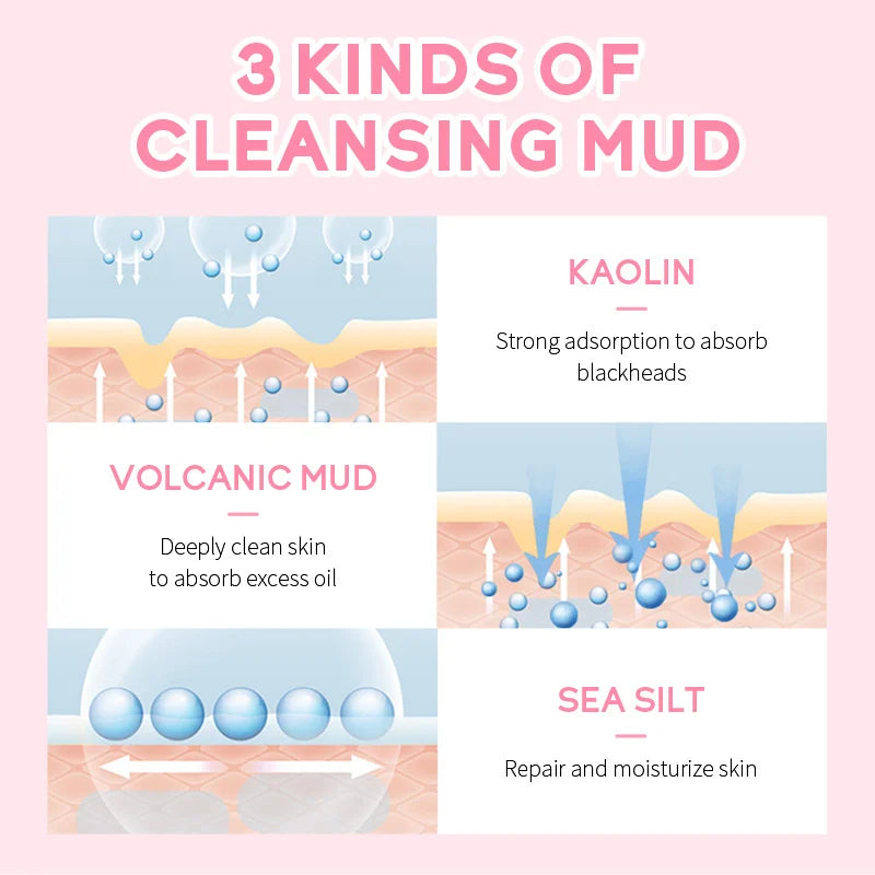 LAIKOU Japan Sakura Mud Mask | 75g