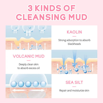 LAIKOU Japan Sakura Mud Mask | 75g