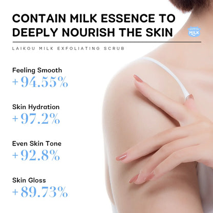 LAIKOU Milk Brightening Exfoliating Scrub | 90g