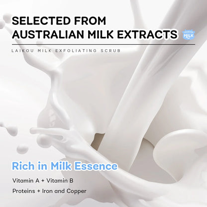 LAIKOU Milk Brightening Exfoliating Scrub | 90g