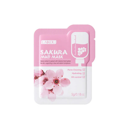 LAIKOU Sakura Mud Mask | 5g (PACK OF 5)