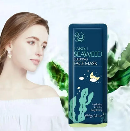 LAIKOU Seaweed Sleeping Face Mask | 3g (PACK OF 5)