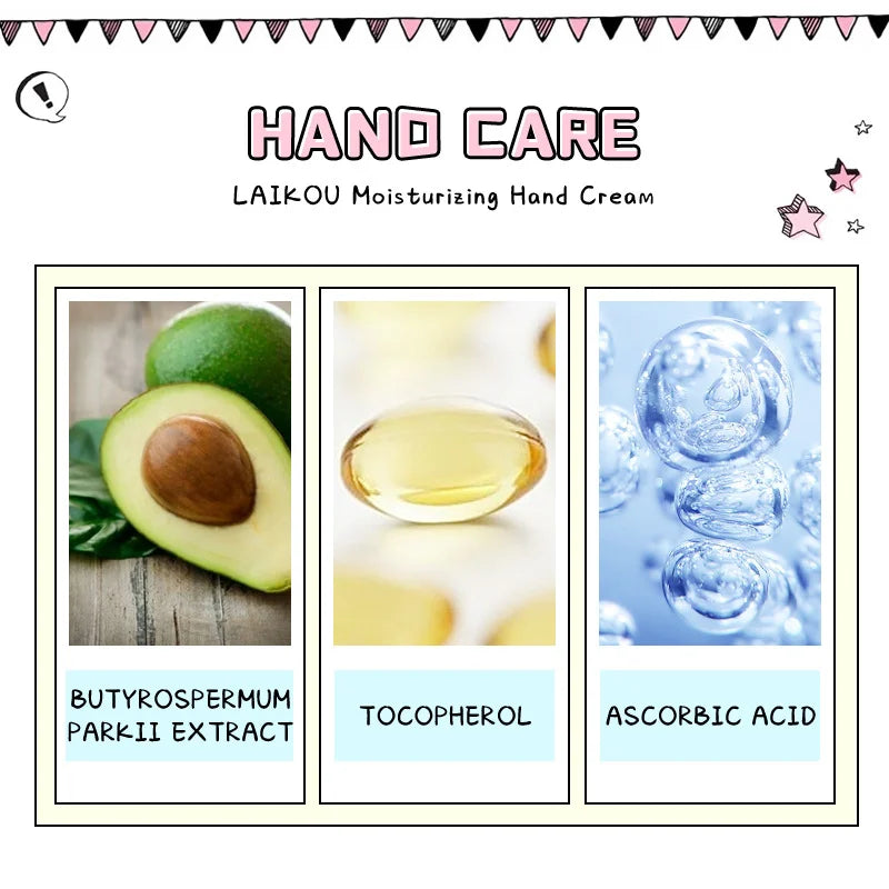 LAIKOU Nourishing Hand Cream (Floral) | 50g