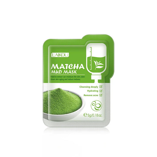 LAIKOU Matcha Mud Mask | 5g (PACK OF 5)
