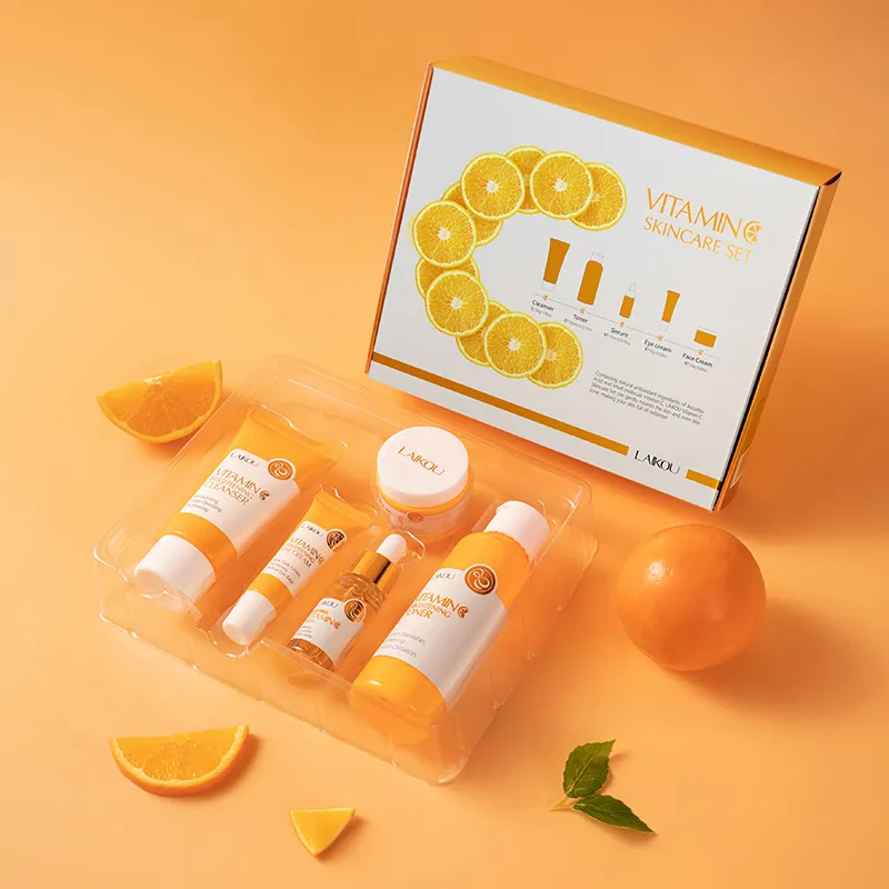 LAIKOU Vitamin C Brightening Skin Care 5pcs Set