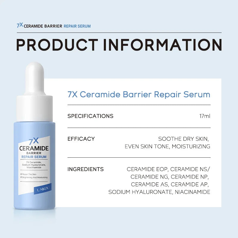 LAIKOU 7X Ceramide Barrier Repair Serum | 17ml