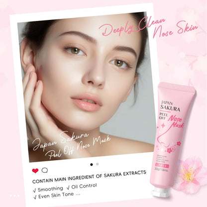 LAIKOU Japan Sakura Peel Off Nose Mask | 30g
