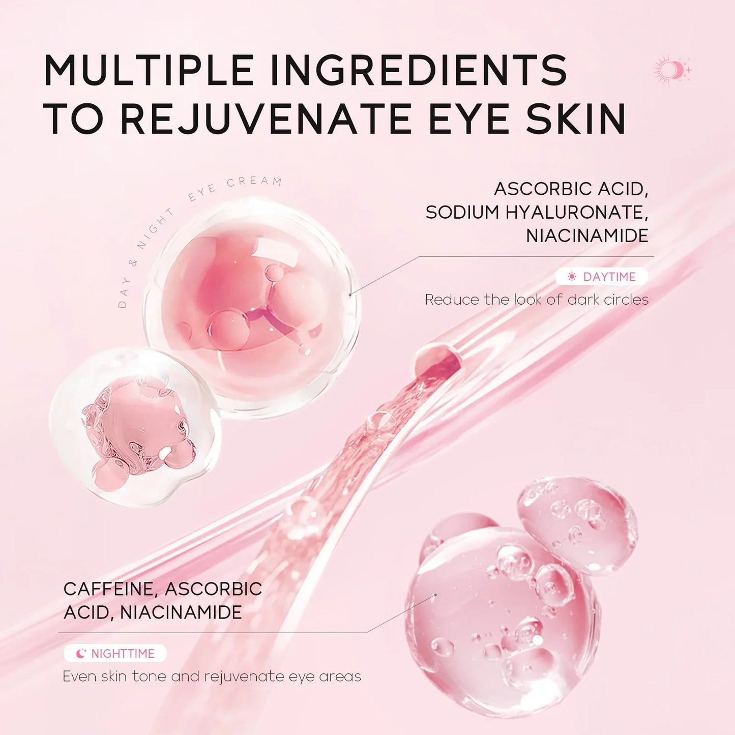 LAIKOU Japan Sakura Day and Night Eye Cream | 20g