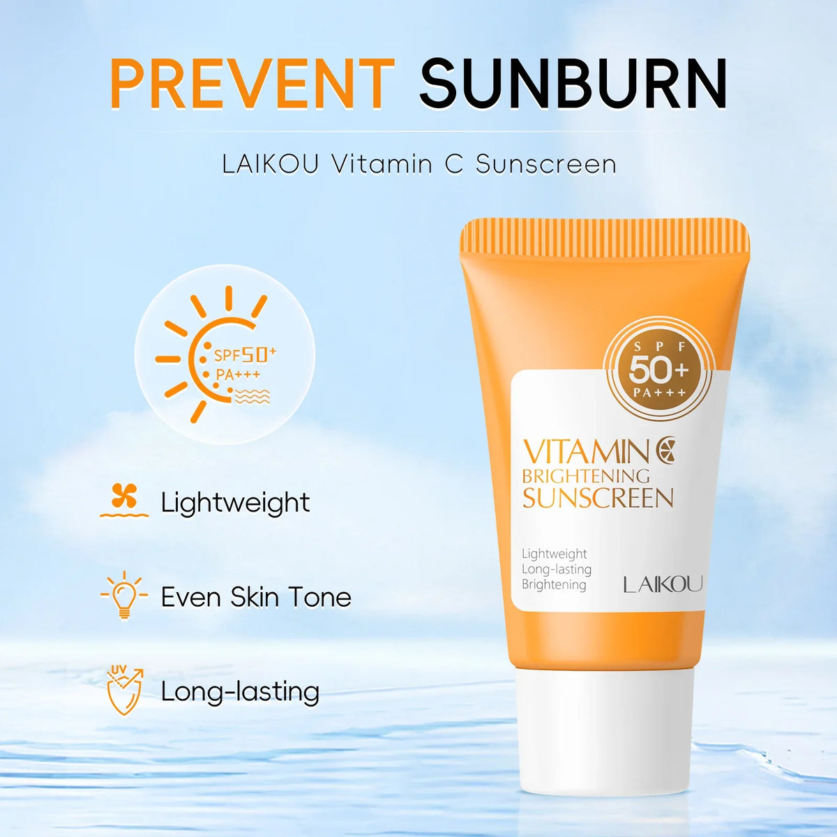 LAIKOU Vitamin C Brightening Sunscreen | 30g