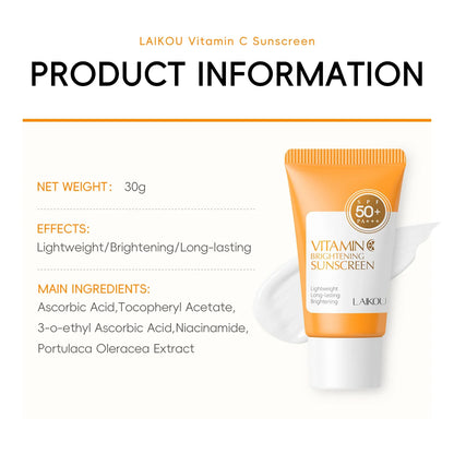 LAIKOU Vitamin C Brightening Sunscreen | 30g