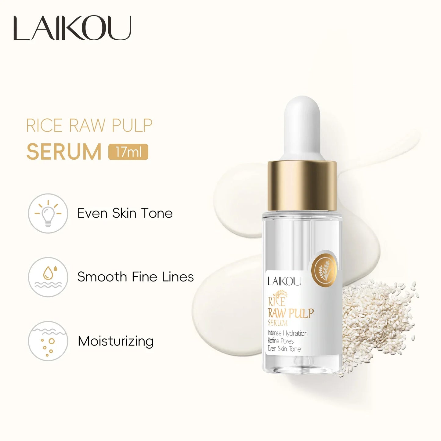 LAIKOU Rice Raw Pulp Serum | 17ml