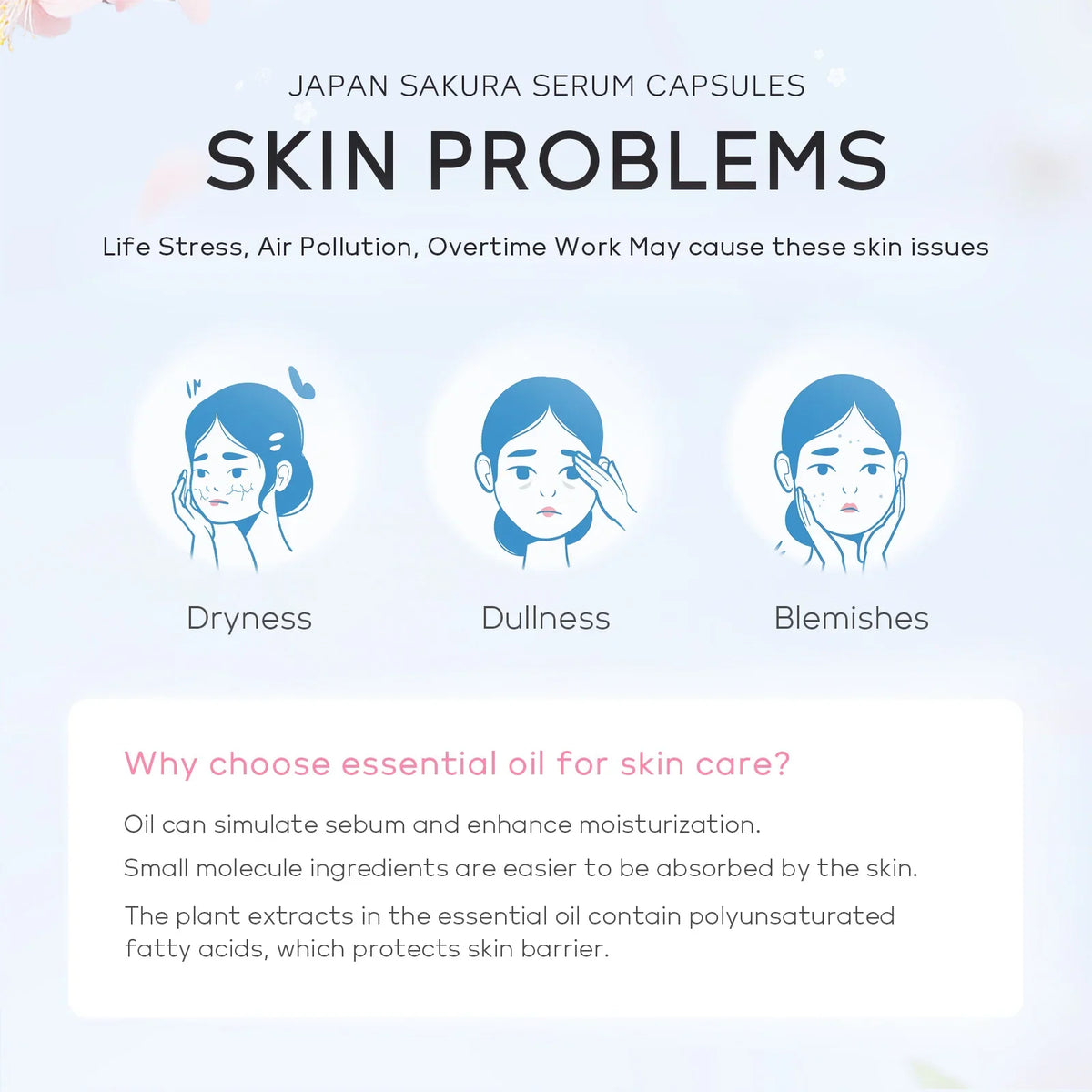 LAIKOU Japan Sakura Serum Capsules (30 Capsules) | 30 Capsules 0.5ml Each