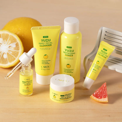 LAIKOU Yuzu Radiance 5Pcs Skincare Set (FREE DELIVERY)