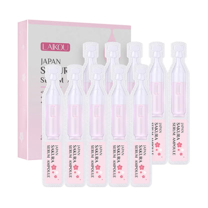 LAIKOU Japan Sakura Serum Ampoule (10 ampoules) | 10 ampoules 2ml Each