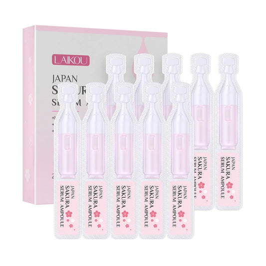 LAIKOU Japan Sakura Serum Ampoule (10 ampoules) | 10 ampoules 2ml Each