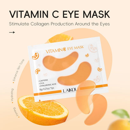 LAIKOU Vitamin C Eye Mask | 6g (PACK OF 3)