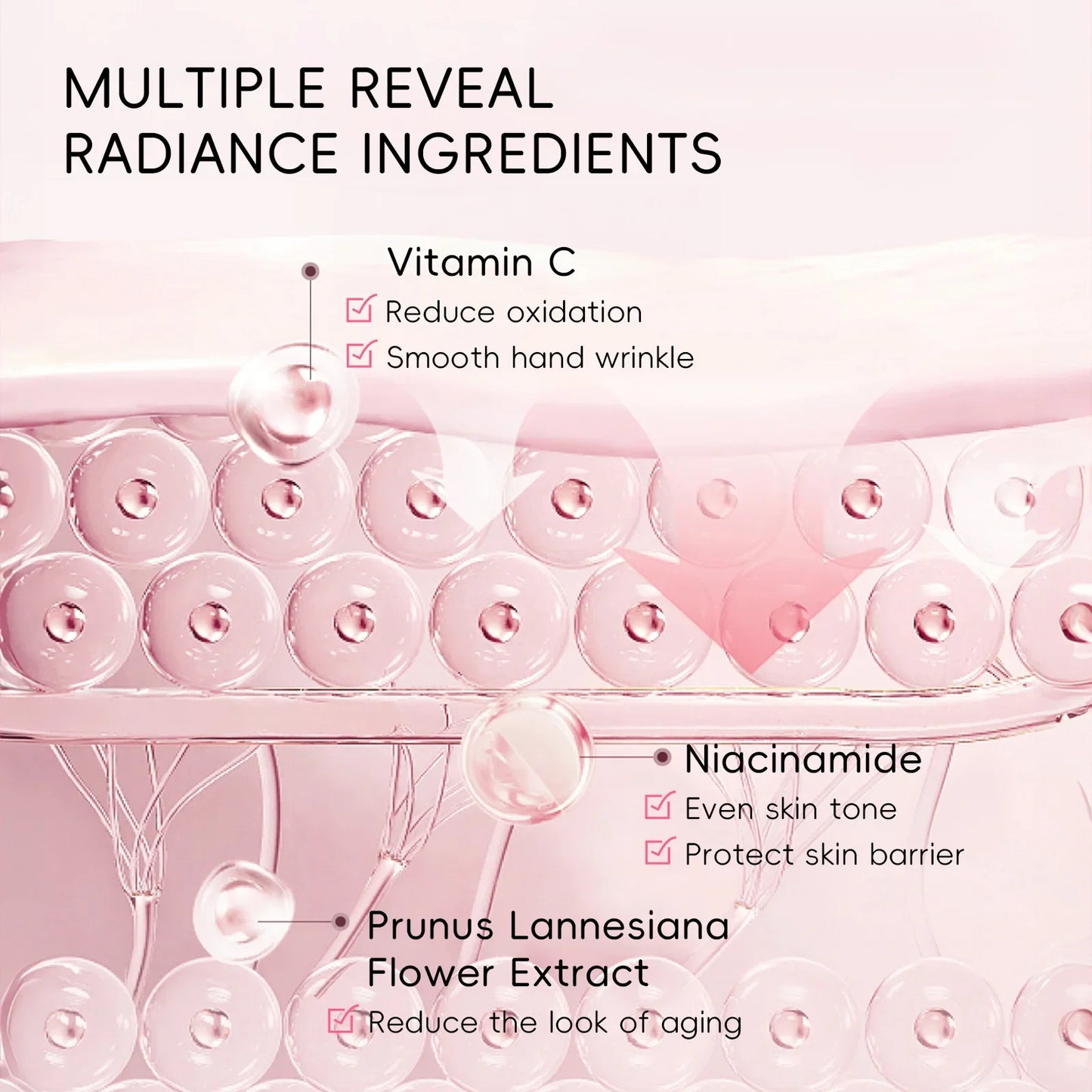 LAIKOU Japan Sakura Hand Cream (PACK OF 5) | 3g
