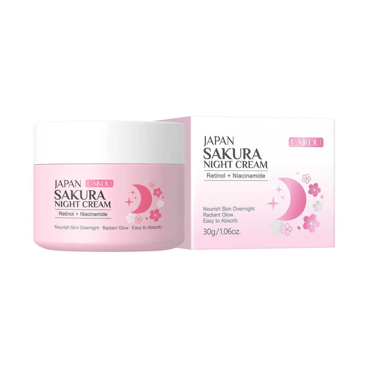 LAIKOU Japan Sakura Night Cream | 30g