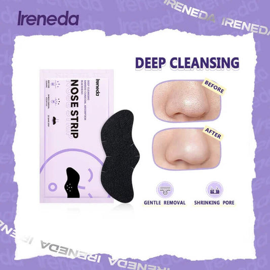 Ireneda Deep Cleansing Bamboo Charcoal Blackhead Nose Strip (PACK OF 5)