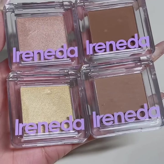 Ireneda Crush Crush Powder Contour, Bronzer & Highlighter – blendable, lightweight, long-lasting face makeup for sculpting & glowing. Halal, vegan & cruelty-free in Pakistan.