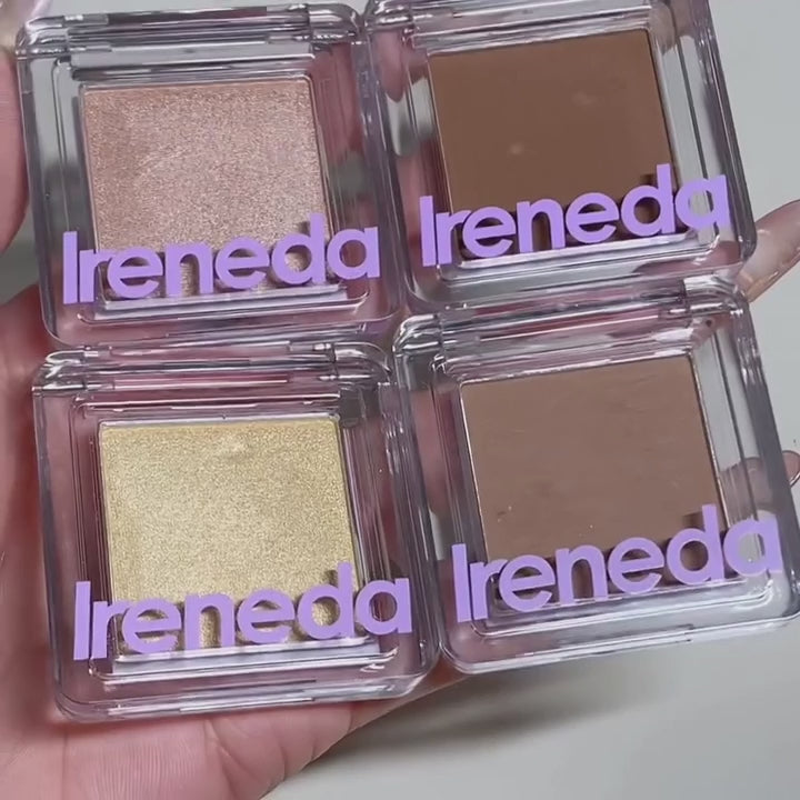 Ireneda Crush Crush Powder Contour, Bronzer & Highlighter – blendable, lightweight, long-lasting face makeup for sculpting & glowing. Halal, vegan & cruelty-free in Pakistan.