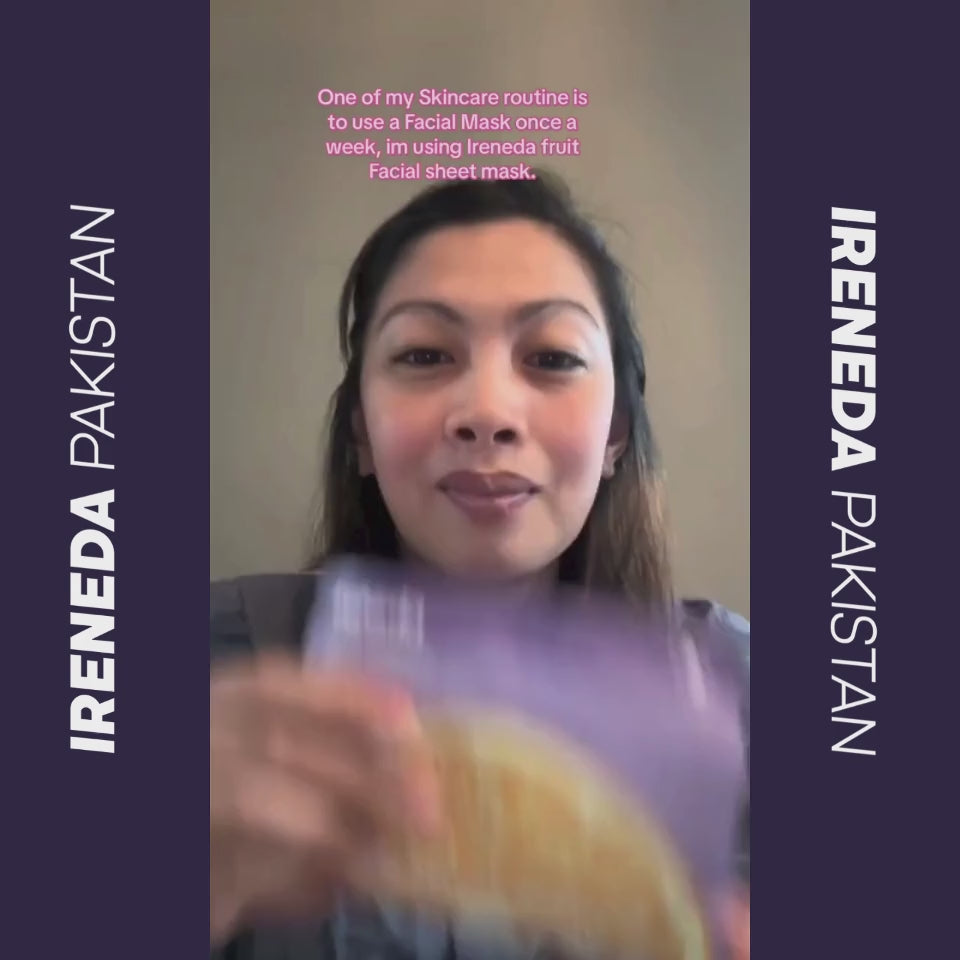 Ireneda Facial Care Masks – deep cleansing, hydrating, and brightening skincare masks for a refreshed, glowing complexion. Suitable for all skin types. Halal, vegan, and cruelty-free skincare in Pakistan.