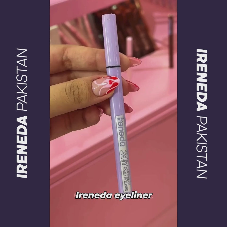 Ireneda Waterproof Eyeliner – Smudge-Proof, Long-Lasting Liquid Liner in Pakistan
Best Eyeliner in Pakistan – Ultra-Pigmented, Fast-Drying and Sweat-Resistant Formula
Ireneda Precision Glide Eyeliner – Perfect for Winged and Bold Eye Looks
Affordable Waterproof Eyeliner in Pakistan – No Smudging, No Fading
Ireneda Smudge-Proof Liquid Eyeliner – Easy to Apply and Long-Lasting Wear
Best Eyeliner for Oily Lids – Waterproof, Vegan and Halal Formula in Pakistan
Ireneda Ultra Black Eyeliner – Buy Online with Fast