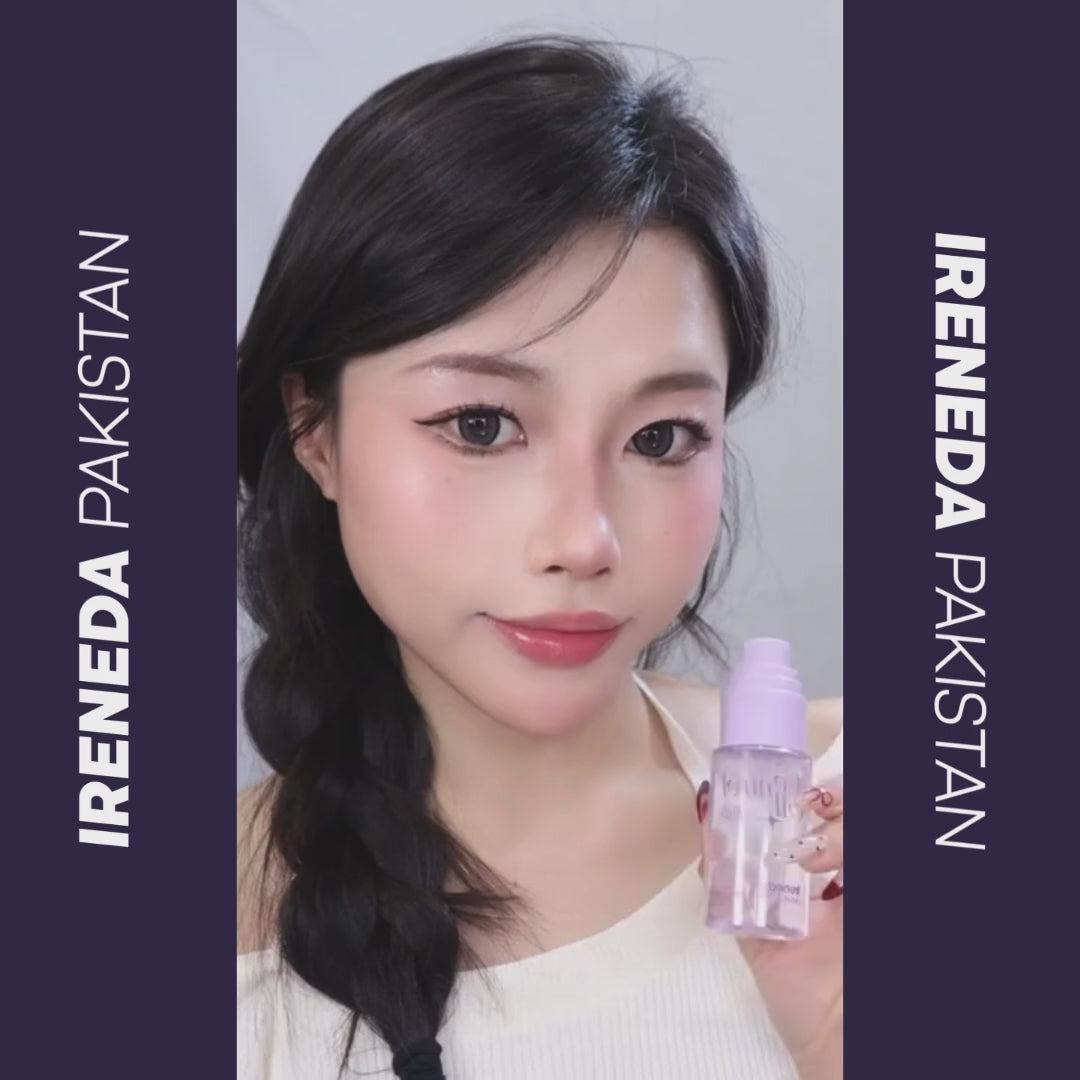 Ireneda Sealing Off Setting Spray – long-lasting, lightweight, sweat-resistant makeup setting spray for all-day hold. Available in Pakistan.