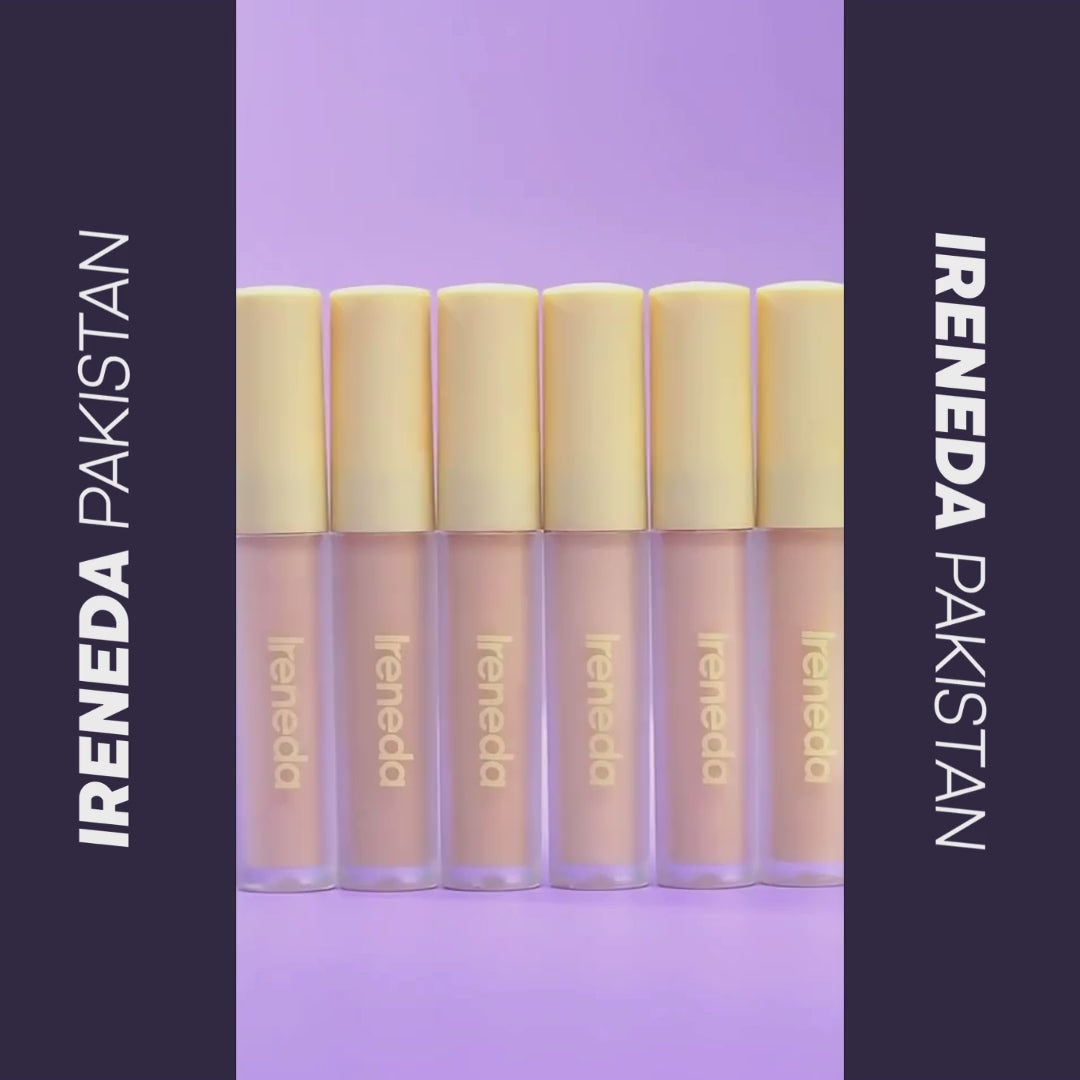 Ireneda Trust Me Concealer – full-coverage, lightweight, long-lasting concealer for flawless skin. Crease-proof, hydrating, and non-cakey formula. Halal, vegan, and cruelty-free makeup in Pakistan.