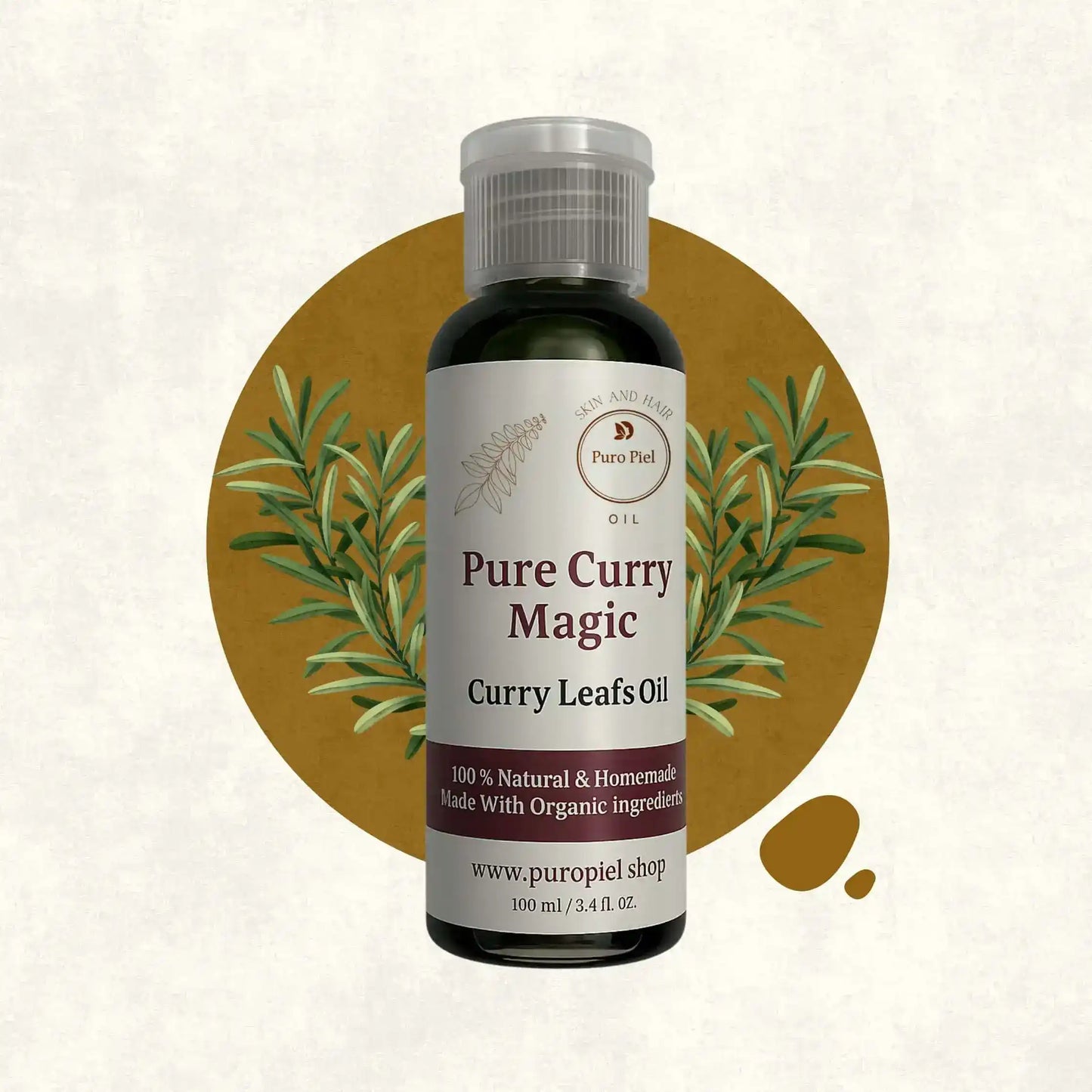 Curry Leaf Organic Oil | 100 ml